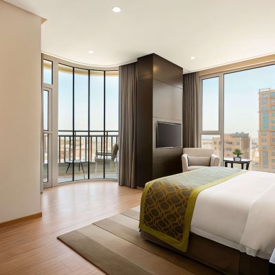 Club Suite, 1 King Bed, Smoking (2 Bedrooms) Wyndham Garden Manama Promo Code