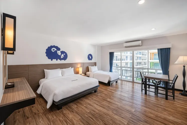 ห้องดีลักซ์ สำหรับสามท่าน