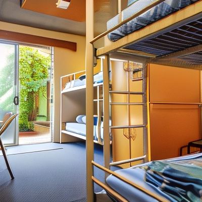 Entire 4-Bed Dormitory Room with Shared Bathroom