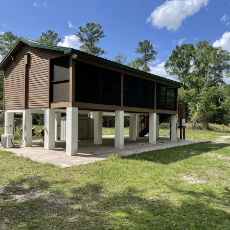 Peace on the river. Wakulla springs nearby. Wakulla River adjoins property