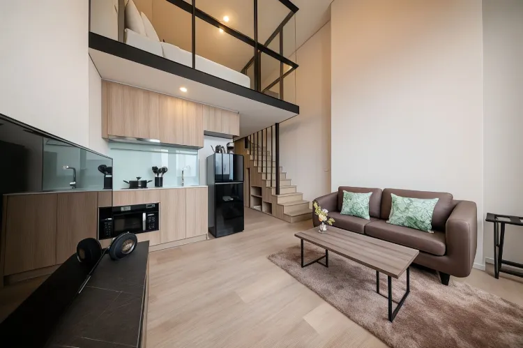 ห้องสตูดิโอเอ็กเซ็กคูทีฟดูเพล็กซ์เตียงแฝด