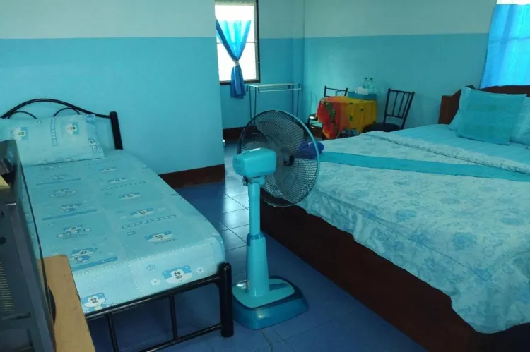 ห้องราคาประหยัดสำหรับสามท่าน