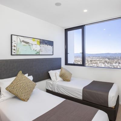 Two-Bedroom Apartment with Partial Ocean View Qube Broadbeach Promo Code
