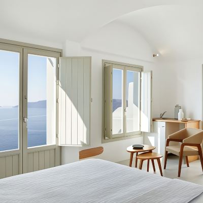 Honeymoon Villa With Outdoor Hot Tub And Caldera View Non Smoking