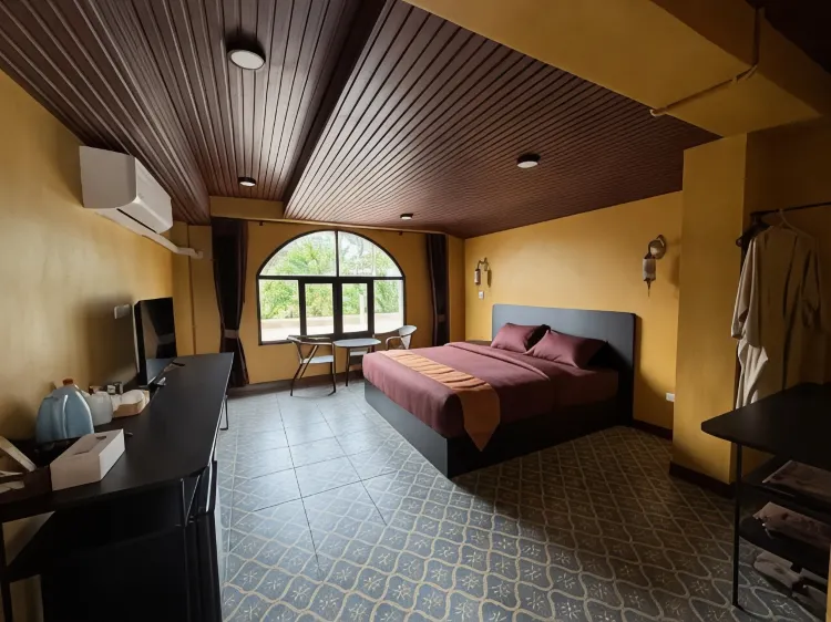 ห้องเตียงคิงไซส์พร้อมวิวทะเล