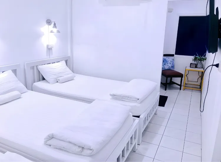 ห้องพักสำหรับสามท่าน พร้อมห้องน้ำส่วนตัว