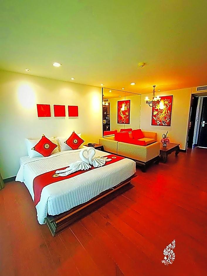 带spa浴缸的双床套房