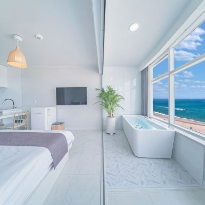 [오션뷰]401호 스파/최대 2인 강릉 당신의안목펜션 쿠폰