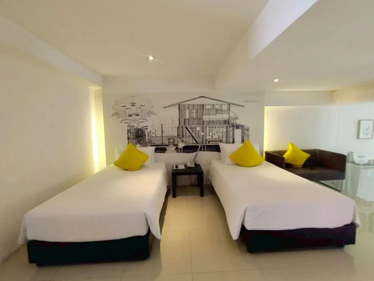 ห้องดีลักซ์, เตียงเดี่ยว 2 เตียง