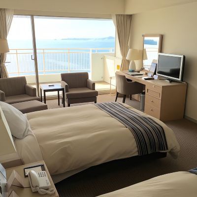 Twin[Non-Smoking][Twin Room][Non-Smoking][Ocean View] Hotel Harvest Nankitanabe Promo Code