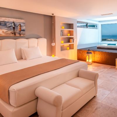 Suite with SPA Bath White Rock of Kos- Adults Only Promo Code