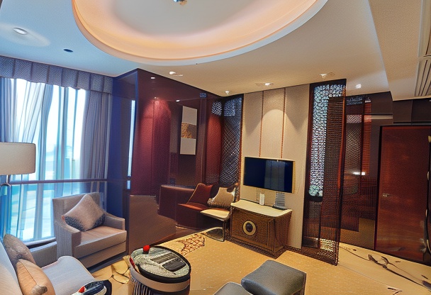 行政豪華套房一房一廳（帶書房）