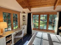 Magnificent up-close WATERFRONT "SunBright Le Reve"   Premier westside Orcas Hoteles en Eastsound