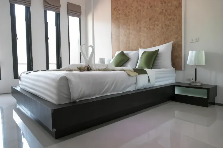 อพาร์ตเมนต์หนึ่งห้องนอนพร้อมห้องครัว