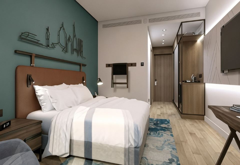 城景豪華特大床房