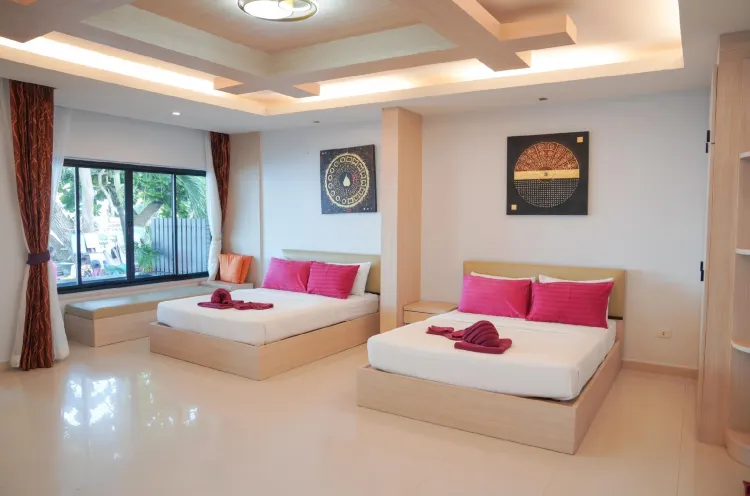 Ocean View Bungalow With 2 Double Beds