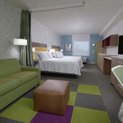 Studio Suite With Two Queen Beds-Hearing Accessible-Non-Smoking Home2 Suites by Hilton Duncan Promo Code