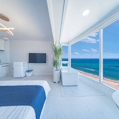 [오션뷰]503호스파/최대2인 강릉 당신의안목펜션 쿠폰