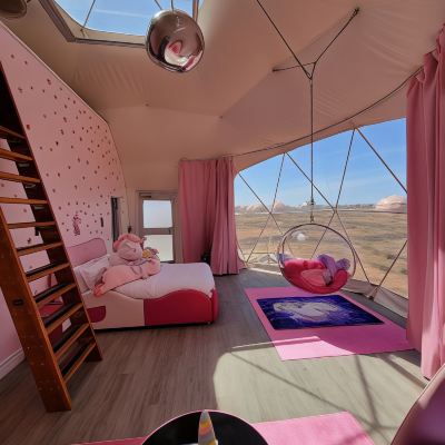 Family"Pink"Unique Sky Dome