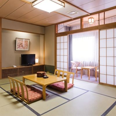 Hotel Building 5F Japanese-Style Room, 12 Tatami [Japanese Room] [Non-Smoking] ホテル京都エミナース クーポン