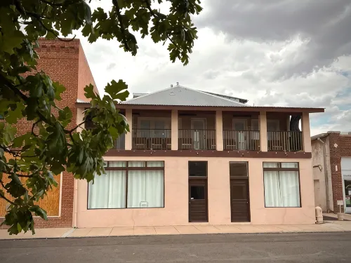 Central Location, Balcony Access at Marfa House Rio Concho