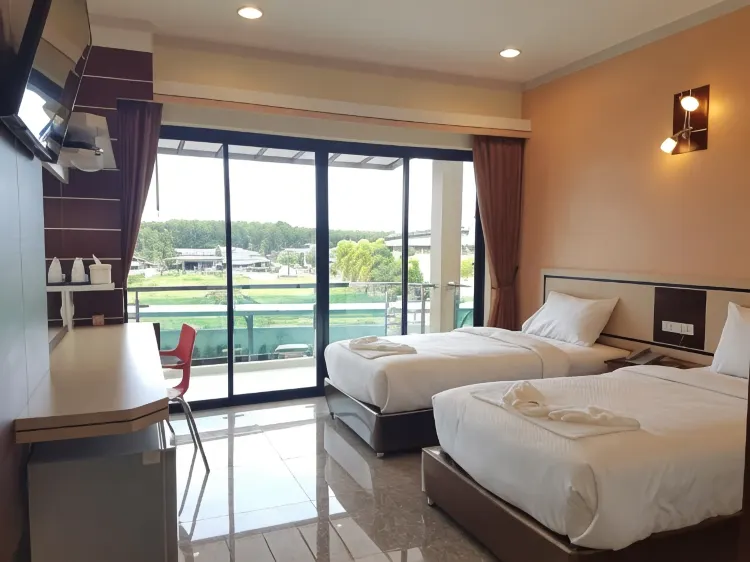 ห้องดีลักซ์ เตียงแฝด