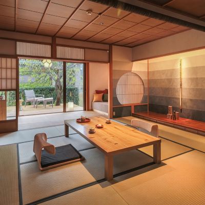 [Non-Smoking]the Essence Of Hyakumangoku Culture[Room With Open-Air Onsen Bath]Nadeshiko [Luxury] [Japanese Room] [Non-Smoking] [No View] 金澤湯湧溫泉 湯之出旅館優惠
