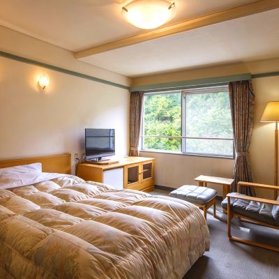 洋室ダブルルーム（銀杏館） 登別 石水亭 クーポン