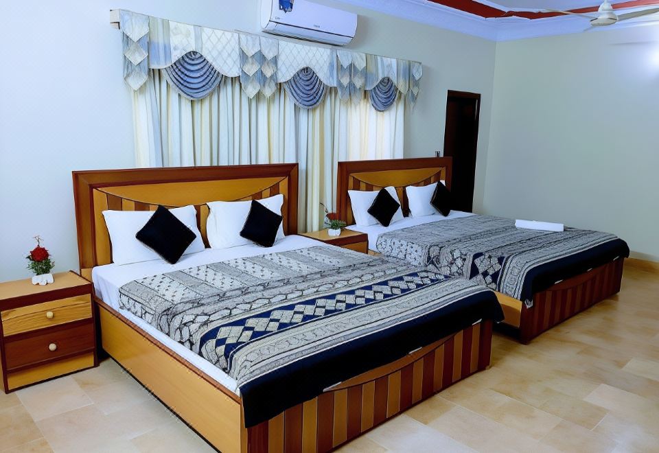 家庭套房， 2 張雙人床