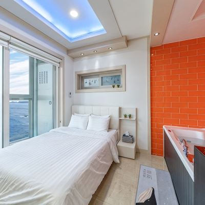 오렌지(2층)(오션 뷰)(spa) 삼척 펜션휴가 쿠폰