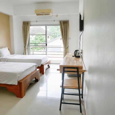 ห้องสแตนดาร์ด เตียงใหญ่ 1 เตียง รหัสโปรโมชั่น โรงแรมฝางวิลล่า