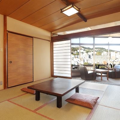 和風スタンダードガーデンビュールーム(浴室) 熱海金城館 クーポン