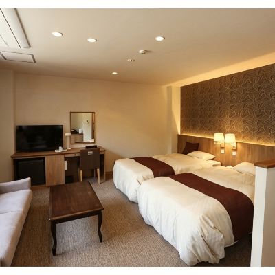 デラックススイートツインルーム(禁煙) びらとり温泉 ゆから クーポン