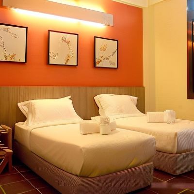 Bilik Twin Deluxe-Tiada Tingkap Kupon Fomecs Boutique Hotel