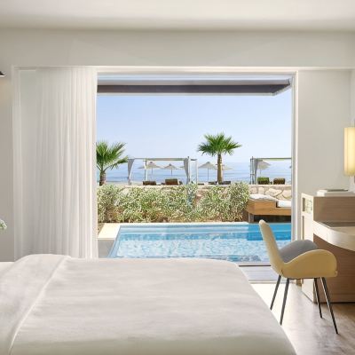 Imperial Suite Water Front with Private Pool Minoa Palace Resort & Spa Promo Code