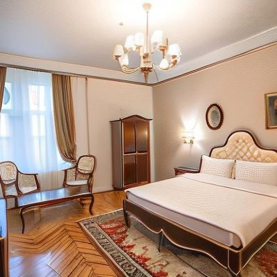 Deluxe Double Room with Street View