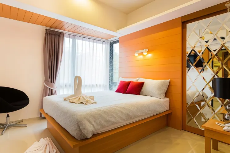 ห้องสำหรับครอบครัว 4 ท่าน (ขึ้นลงโดยใช้บันได)