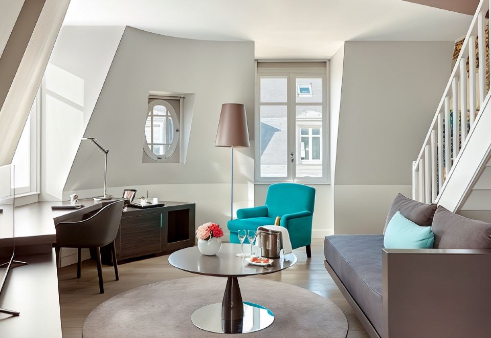 Hotel Indigo PARIS - OPERA by IHG1 Queen Bed 1 Bedroom Duplex Suite With Single Sofa Bed With Eiffel Tower View