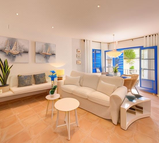 帶陽台的兩卧室公寓，無海景