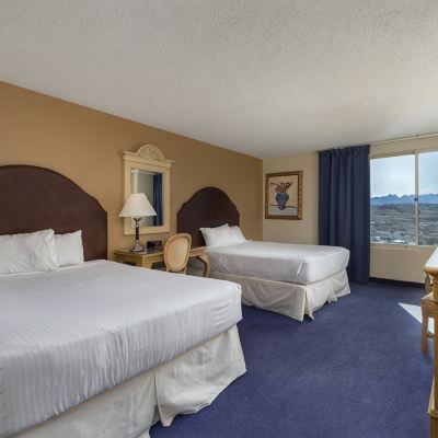 Deluxe Two Double Room with River View Laughlin River Lodge Promo Code