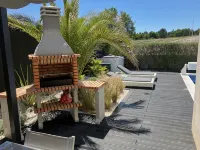 Large villa, private swimming pool, lagoon, beaches and 4 golf courses nearby
