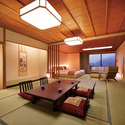 3～5階 和洋折衷スタイルルーム 15畳＋ツイン（禁煙） 仙台　秋保温泉　ホテル瑞鳳（ずいほう） クーポン