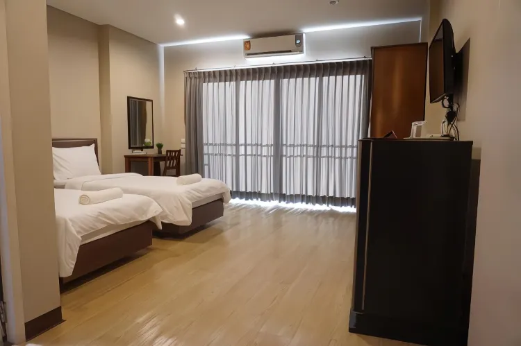 ห้องดีลักซ์ เตียงแฝด