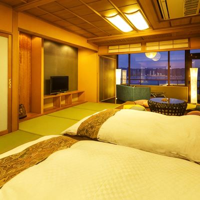Manpa Club日式房間，露天浴池，吸菸 萬波度假旅館優惠