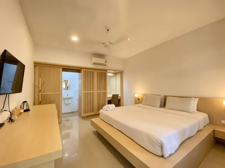 ห้องดีลักซ์ พร้อมวิวสวน