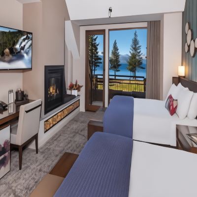 Tahoe Double Queen Room with Lakeview Edgewood Tahoe Resort Promo Code