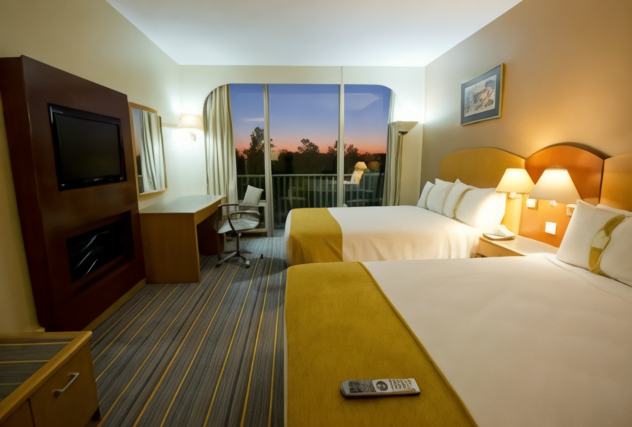 标准房 - 带2张双人床 - 禁烟