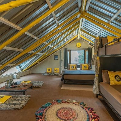 Deluxe Quadruple Attic X A Block The Hosteller Kasol Promo Code