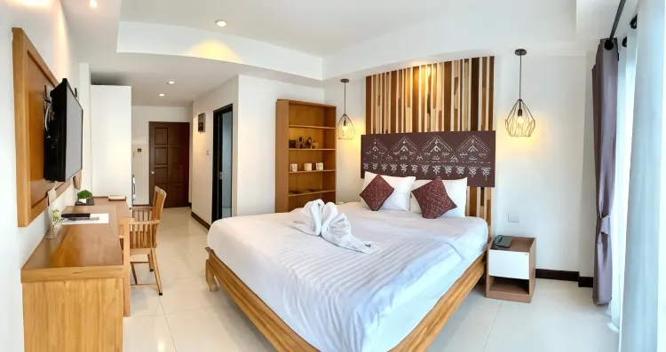 ห้องซูพีเรียร์ เตียงใหญ่ 1 เตียง