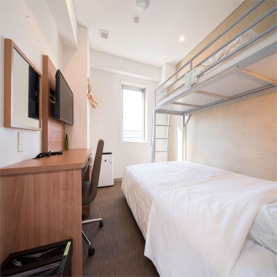 Standard Semi-Double Room For 3-4 People With Bed-Sharing And Guardian Plan-Non-Smoking スーパーホテル福島・いわき クーポン
